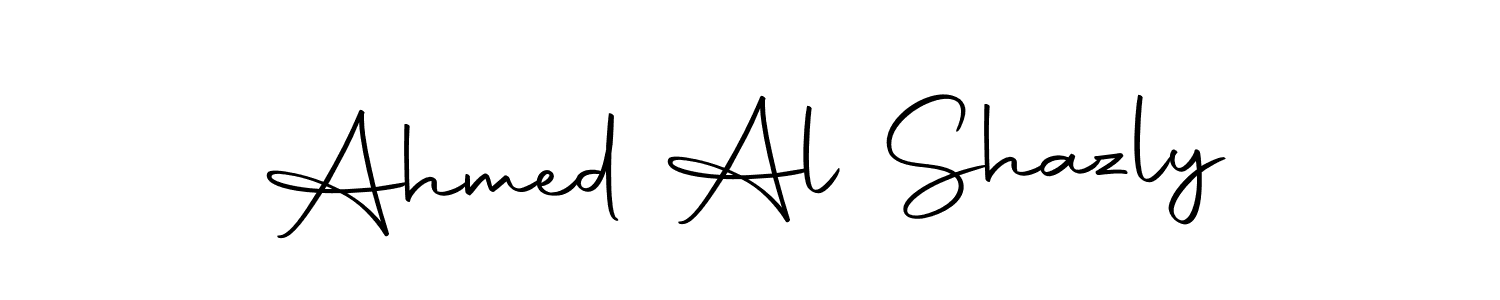 The best way (Autography-DOLnW) to make a short signature is to pick only two or three words in your name. The name Ahmed Al Shazly include a total of six letters. For converting this name. Ahmed Al Shazly signature style 10 images and pictures png