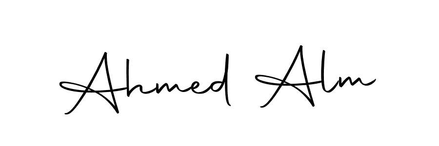 The best way (Autography-DOLnW) to make a short signature is to pick only two or three words in your name. The name Ahmed Alm include a total of six letters. For converting this name. Ahmed Alm signature style 10 images and pictures png