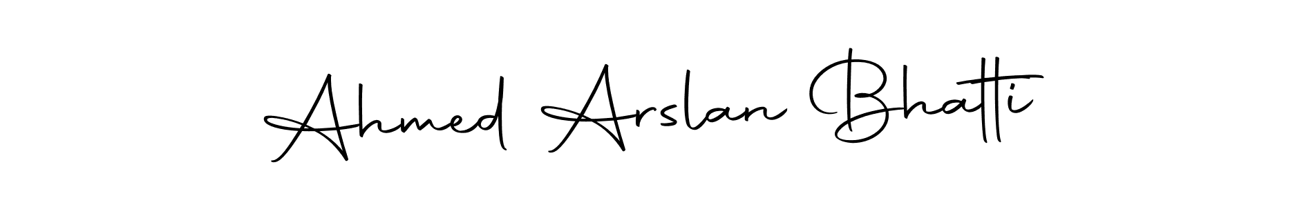 Ahmed Arslan Bhatti stylish signature style. Best Handwritten Sign (Autography-DOLnW) for my name. Handwritten Signature Collection Ideas for my name Ahmed Arslan Bhatti. Ahmed Arslan Bhatti signature style 10 images and pictures png