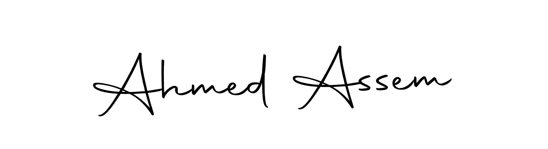 Make a beautiful signature design for name Ahmed Assem. Use this online signature maker to create a handwritten signature for free. Ahmed Assem signature style 10 images and pictures png