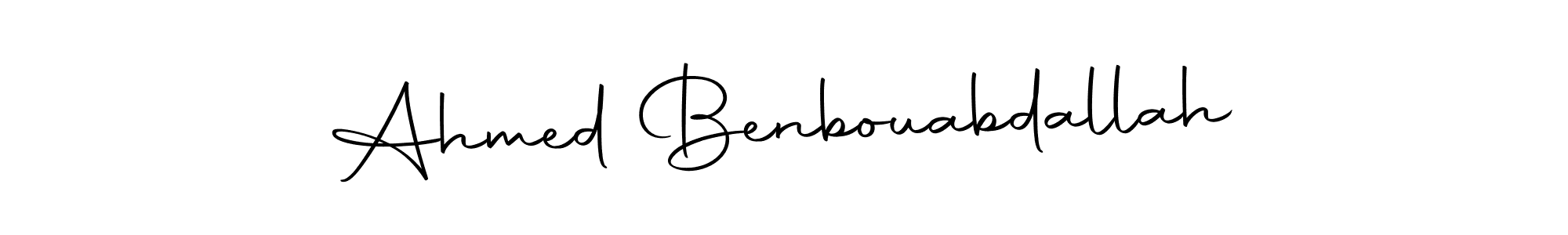 Also we have Ahmed Benbouabdallah name is the best signature style. Create professional handwritten signature collection using Autography-DOLnW autograph style. Ahmed Benbouabdallah signature style 10 images and pictures png