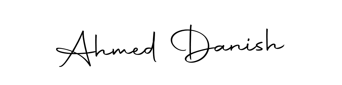 This is the best signature style for the Ahmed Danish name. Also you like these signature font (Autography-DOLnW). Mix name signature. Ahmed Danish signature style 10 images and pictures png