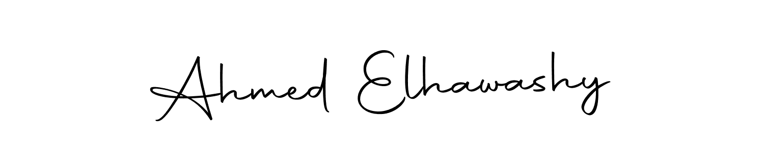 Create a beautiful signature design for name Ahmed Elhawashy. With this signature (Autography-DOLnW) fonts, you can make a handwritten signature for free. Ahmed Elhawashy signature style 10 images and pictures png