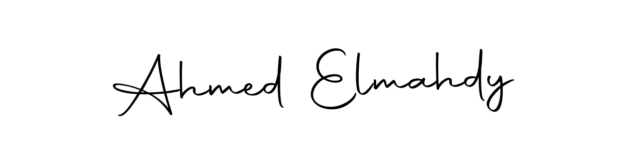 Create a beautiful signature design for name Ahmed Elmahdy. With this signature (Autography-DOLnW) fonts, you can make a handwritten signature for free. Ahmed Elmahdy signature style 10 images and pictures png