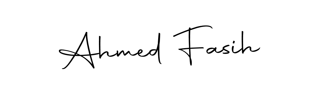 Design your own signature with our free online signature maker. With this signature software, you can create a handwritten (Autography-DOLnW) signature for name Ahmed Fasih. Ahmed Fasih signature style 10 images and pictures png