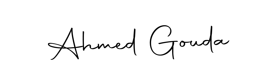 Ahmed Gouda stylish signature style. Best Handwritten Sign (Autography-DOLnW) for my name. Handwritten Signature Collection Ideas for my name Ahmed Gouda. Ahmed Gouda signature style 10 images and pictures png
