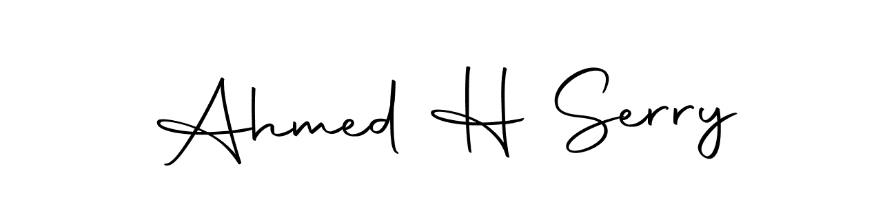 Make a beautiful signature design for name Ahmed H Serry. Use this online signature maker to create a handwritten signature for free. Ahmed H Serry signature style 10 images and pictures png