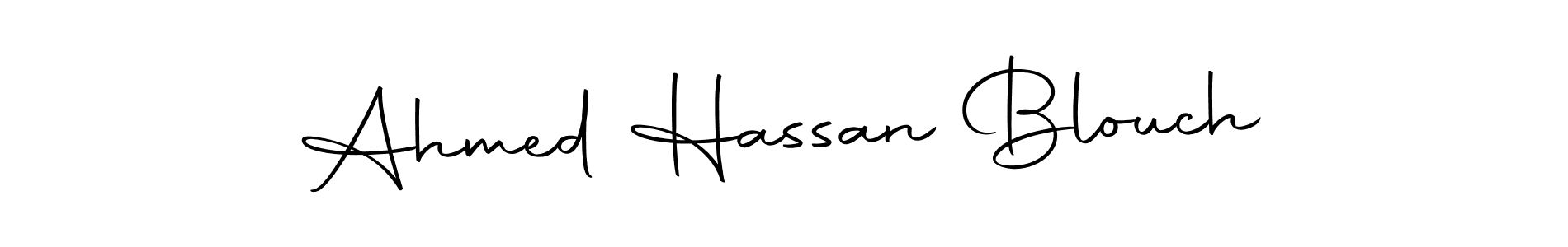 if you are searching for the best signature style for your name Ahmed Hassan Blouch. so please give up your signature search. here we have designed multiple signature styles  using Autography-DOLnW. Ahmed Hassan Blouch signature style 10 images and pictures png