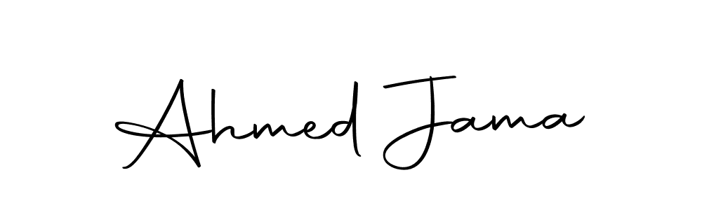 The best way (Autography-DOLnW) to make a short signature is to pick only two or three words in your name. The name Ahmed Jama include a total of six letters. For converting this name. Ahmed Jama signature style 10 images and pictures png