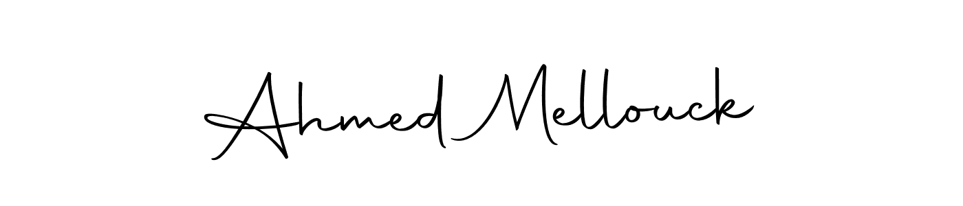 Make a beautiful signature design for name Ahmed Mellouck. Use this online signature maker to create a handwritten signature for free. Ahmed Mellouck signature style 10 images and pictures png