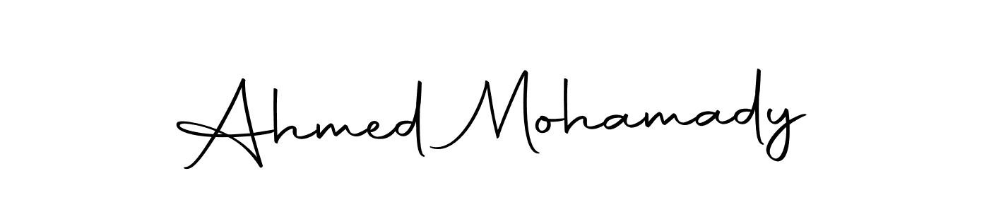 if you are searching for the best signature style for your name Ahmed Mohamady. so please give up your signature search. here we have designed multiple signature styles  using Autography-DOLnW. Ahmed Mohamady signature style 10 images and pictures png