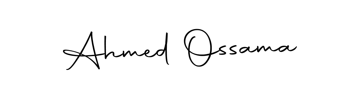 Use a signature maker to create a handwritten signature online. With this signature software, you can design (Autography-DOLnW) your own signature for name Ahmed Ossama. Ahmed Ossama signature style 10 images and pictures png