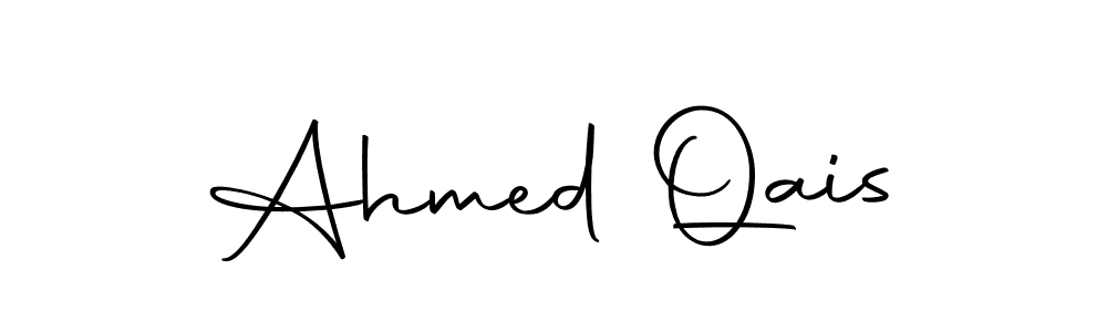 Make a beautiful signature design for name Ahmed Qais. With this signature (Autography-DOLnW) style, you can create a handwritten signature for free. Ahmed Qais signature style 10 images and pictures png