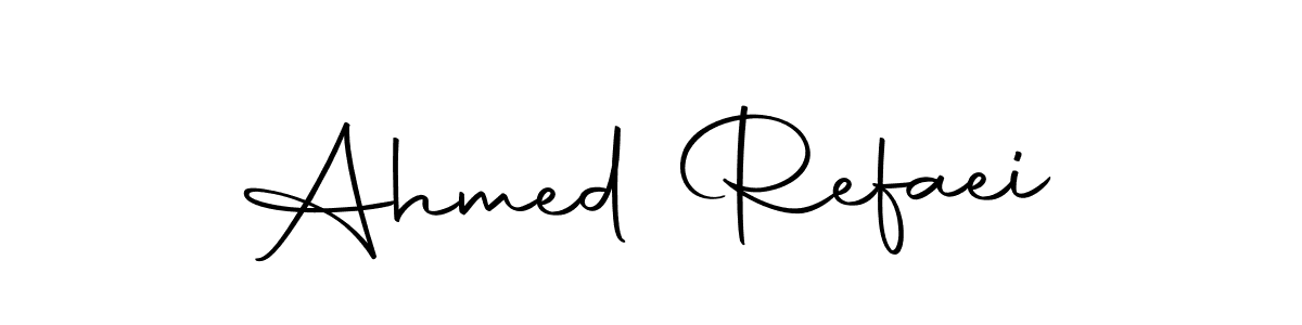 You should practise on your own different ways (Autography-DOLnW) to write your name (Ahmed Refaei) in signature. don't let someone else do it for you. Ahmed Refaei signature style 10 images and pictures png