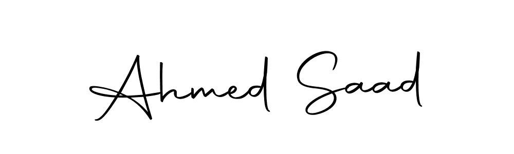 Also You can easily find your signature by using the search form. We will create Ahmed Saad name handwritten signature images for you free of cost using Autography-DOLnW sign style. Ahmed Saad signature style 10 images and pictures png