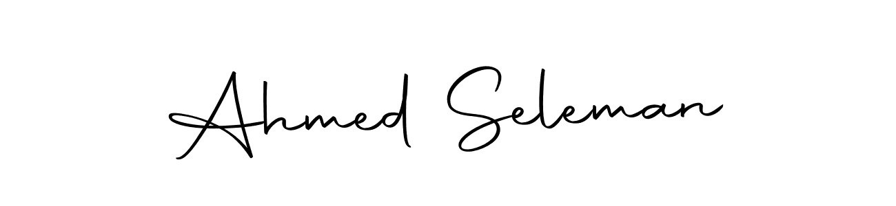 Design your own signature with our free online signature maker. With this signature software, you can create a handwritten (Autography-DOLnW) signature for name Ahmed Seleman. Ahmed Seleman signature style 10 images and pictures png