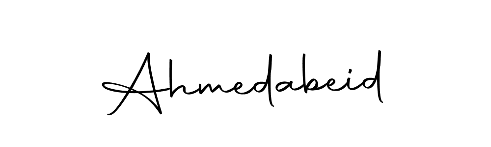 Ahmedabeid stylish signature style. Best Handwritten Sign (Autography-DOLnW) for my name. Handwritten Signature Collection Ideas for my name Ahmedabeid. Ahmedabeid signature style 10 images and pictures png