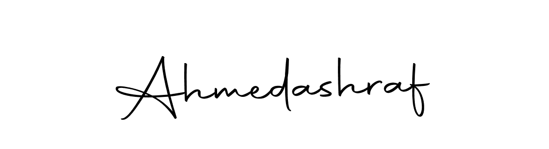 Use a signature maker to create a handwritten signature online. With this signature software, you can design (Autography-DOLnW) your own signature for name Ahmedashraf. Ahmedashraf signature style 10 images and pictures png