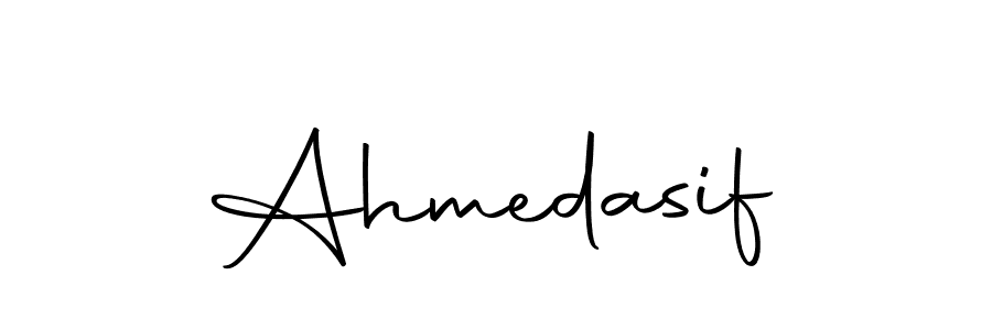 Make a beautiful signature design for name Ahmedasif. With this signature (Autography-DOLnW) style, you can create a handwritten signature for free. Ahmedasif signature style 10 images and pictures png