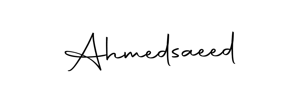 You can use this online signature creator to create a handwritten signature for the name Ahmedsaeed. This is the best online autograph maker. Ahmedsaeed signature style 10 images and pictures png