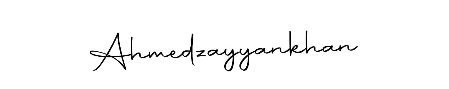 Make a beautiful signature design for name Ahmedzayyankhan. Use this online signature maker to create a handwritten signature for free. Ahmedzayyankhan signature style 10 images and pictures png