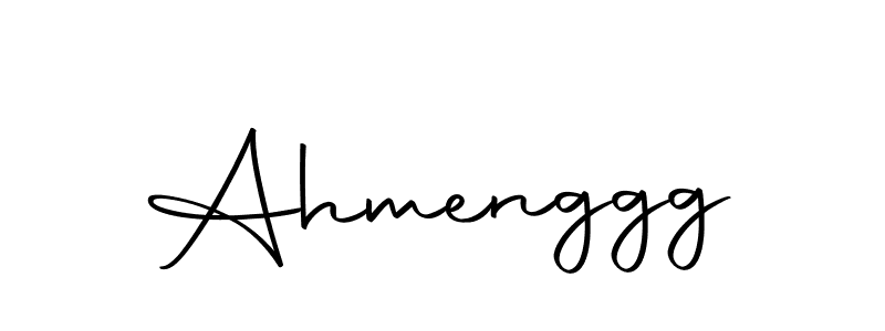 You can use this online signature creator to create a handwritten signature for the name Ahmenggg. This is the best online autograph maker. Ahmenggg signature style 10 images and pictures png