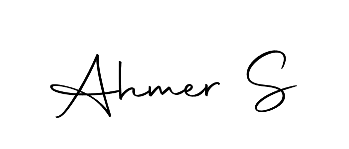 It looks lik you need a new signature style for name Ahmer S. Design unique handwritten (Autography-DOLnW) signature with our free signature maker in just a few clicks. Ahmer S signature style 10 images and pictures png