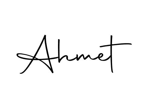 Create a beautiful signature design for name Ahmet. With this signature (Autography-DOLnW) fonts, you can make a handwritten signature for free. Ahmet signature style 10 images and pictures png