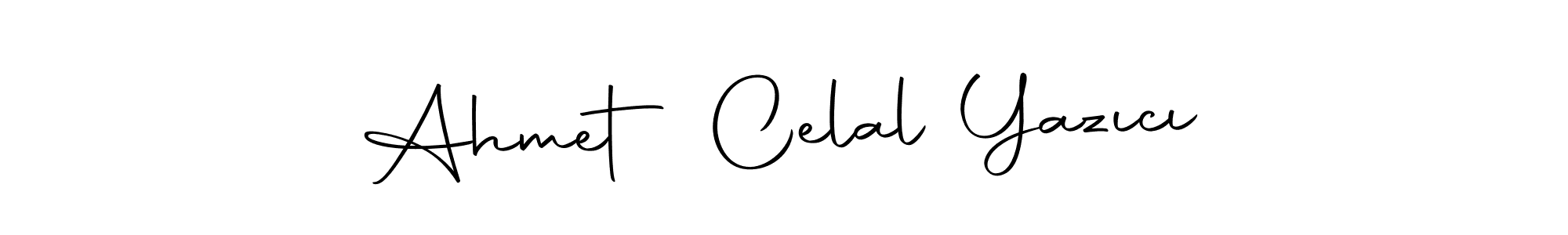 Use a signature maker to create a handwritten signature online. With this signature software, you can design (Autography-DOLnW) your own signature for name Ahmet Celal Yazıcı. Ahmet Celal Yazıcı signature style 10 images and pictures png