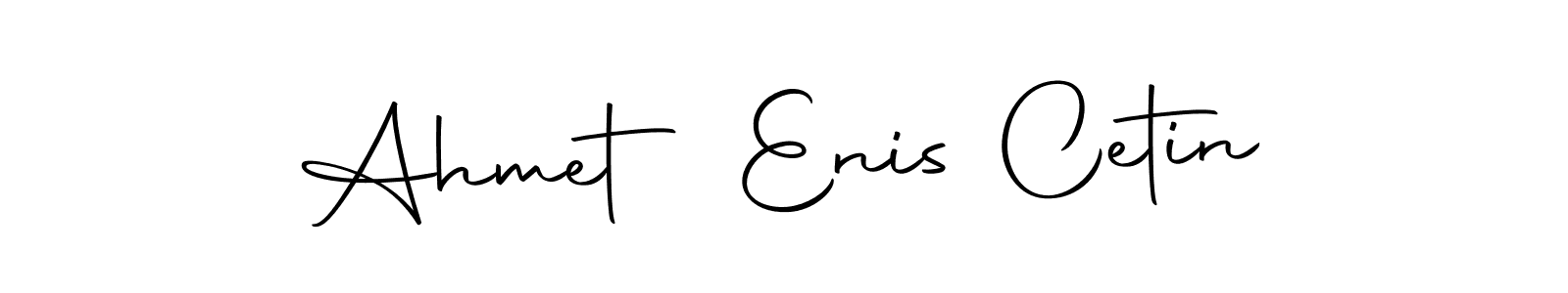 Make a beautiful signature design for name Ahmet Enis Cetin. With this signature (Autography-DOLnW) style, you can create a handwritten signature for free. Ahmet Enis Cetin signature style 10 images and pictures png