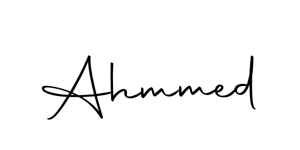 How to make Ahmmed signature? Autography-DOLnW is a professional autograph style. Create handwritten signature for Ahmmed name. Ahmmed signature style 10 images and pictures png