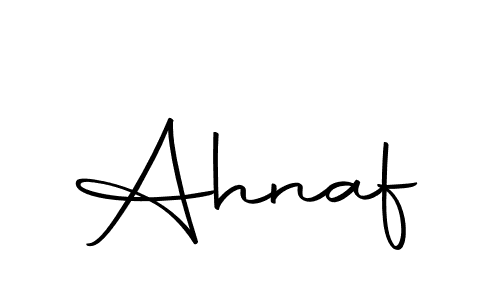 Make a beautiful signature design for name Ahnaf. Use this online signature maker to create a handwritten signature for free. Ahnaf signature style 10 images and pictures png