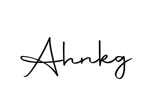 Use a signature maker to create a handwritten signature online. With this signature software, you can design (Autography-DOLnW) your own signature for name Ahnkg. Ahnkg signature style 10 images and pictures png