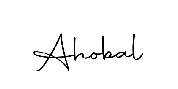 Use a signature maker to create a handwritten signature online. With this signature software, you can design (Autography-DOLnW) your own signature for name Ahobal. Ahobal signature style 10 images and pictures png