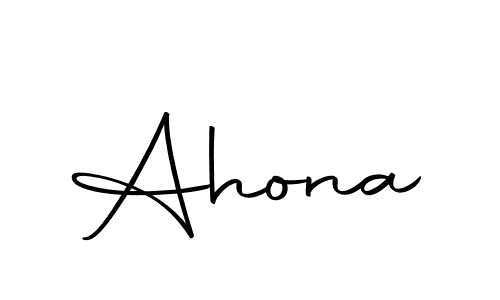 How to make Ahona signature? Autography-DOLnW is a professional autograph style. Create handwritten signature for Ahona name. Ahona signature style 10 images and pictures png