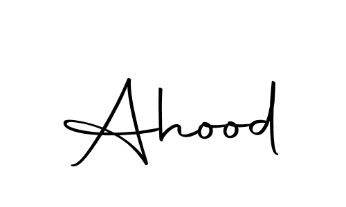 Make a beautiful signature design for name Ahood. With this signature (Autography-DOLnW) style, you can create a handwritten signature for free. Ahood signature style 10 images and pictures png