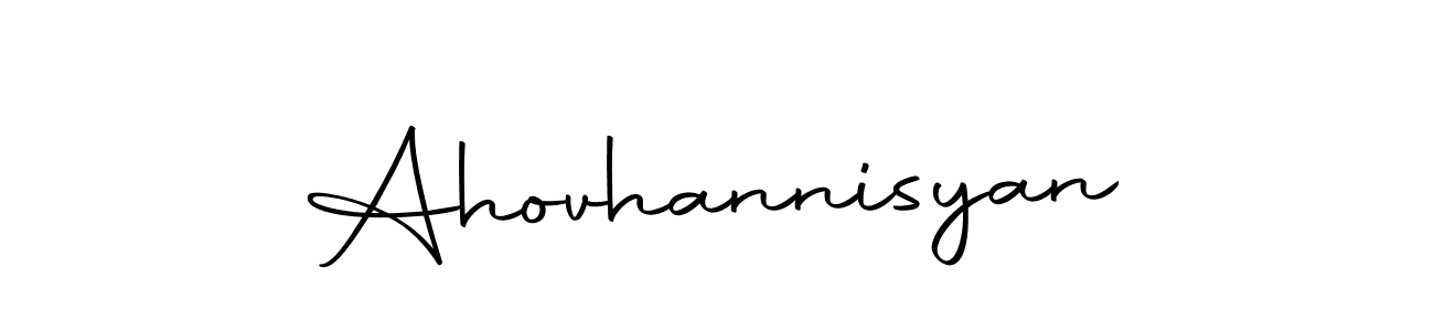 Make a beautiful signature design for name Ahovhannisyan. With this signature (Autography-DOLnW) style, you can create a handwritten signature for free. Ahovhannisyan signature style 10 images and pictures png