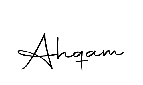 The best way (Autography-DOLnW) to make a short signature is to pick only two or three words in your name. The name Ahqam include a total of six letters. For converting this name. Ahqam signature style 10 images and pictures png
