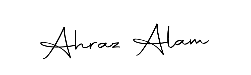 How to make Ahraz Alam signature? Autography-DOLnW is a professional autograph style. Create handwritten signature for Ahraz Alam name. Ahraz Alam signature style 10 images and pictures png