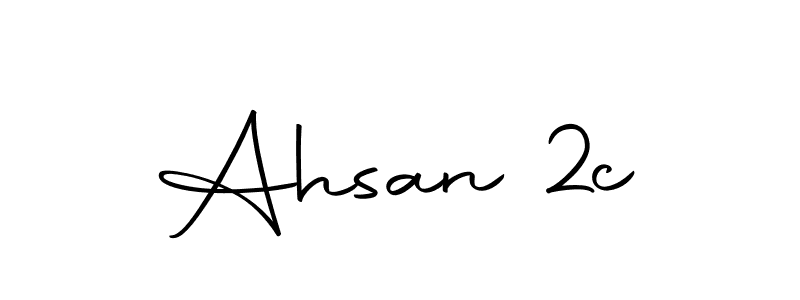 How to make Ahsan 2c signature? Autography-DOLnW is a professional autograph style. Create handwritten signature for Ahsan 2c name. Ahsan 2c signature style 10 images and pictures png