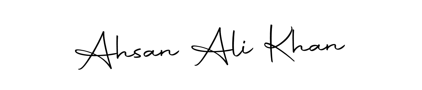 Also we have Ahsan Ali Khan name is the best signature style. Create professional handwritten signature collection using Autography-DOLnW autograph style. Ahsan Ali Khan signature style 10 images and pictures png