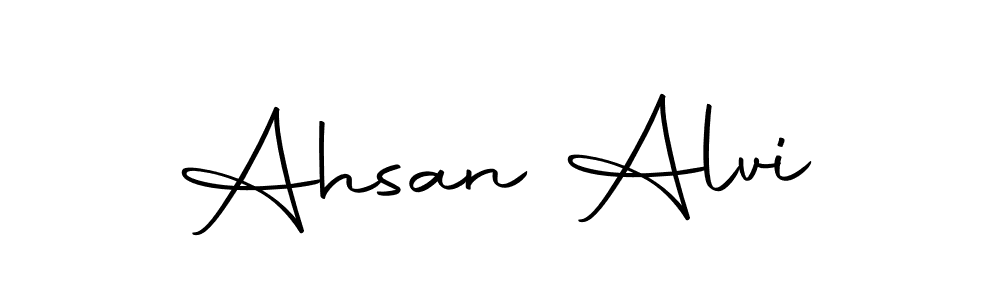 The best way (Autography-DOLnW) to make a short signature is to pick only two or three words in your name. The name Ahsan Alvi include a total of six letters. For converting this name. Ahsan Alvi signature style 10 images and pictures png