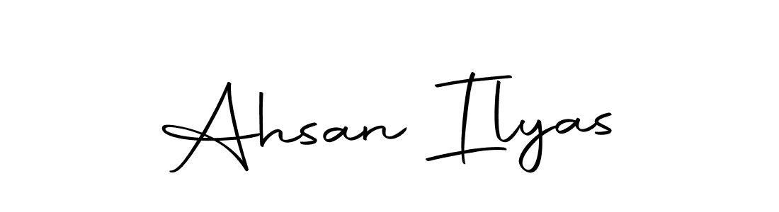 You should practise on your own different ways (Autography-DOLnW) to write your name (Ahsan Ilyas) in signature. don't let someone else do it for you. Ahsan Ilyas signature style 10 images and pictures png