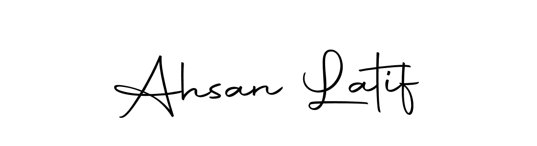 Make a short Ahsan Latif signature style. Manage your documents anywhere anytime using Autography-DOLnW. Create and add eSignatures, submit forms, share and send files easily. Ahsan Latif signature style 10 images and pictures png