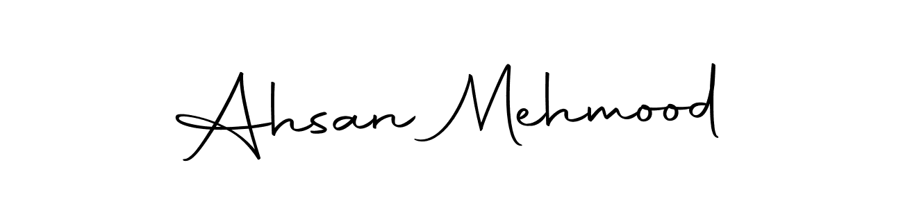 Also we have Ahsan Mehmood name is the best signature style. Create professional handwritten signature collection using Autography-DOLnW autograph style. Ahsan Mehmood signature style 10 images and pictures png