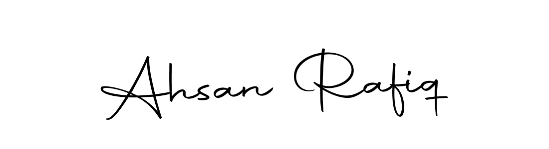 Autography-DOLnW is a professional signature style that is perfect for those who want to add a touch of class to their signature. It is also a great choice for those who want to make their signature more unique. Get Ahsan Rafiq name to fancy signature for free. Ahsan Rafiq signature style 10 images and pictures png