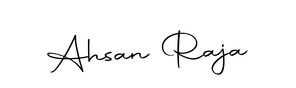 You should practise on your own different ways (Autography-DOLnW) to write your name (Ahsan Raja) in signature. don't let someone else do it for you. Ahsan Raja signature style 10 images and pictures png