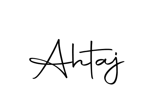 Design your own signature with our free online signature maker. With this signature software, you can create a handwritten (Autography-DOLnW) signature for name Ahtaj. Ahtaj signature style 10 images and pictures png