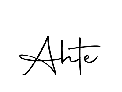 Make a beautiful signature design for name Ahte. With this signature (Autography-DOLnW) style, you can create a handwritten signature for free. Ahte signature style 10 images and pictures png