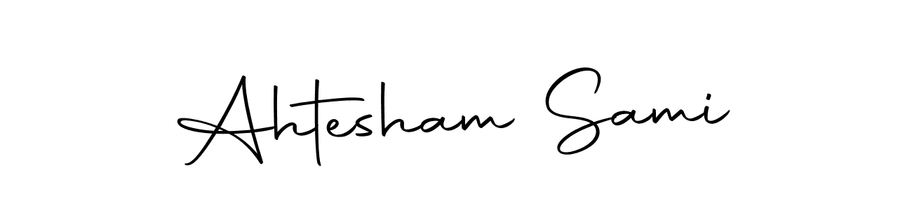 Autography-DOLnW is a professional signature style that is perfect for those who want to add a touch of class to their signature. It is also a great choice for those who want to make their signature more unique. Get Ahtesham Sami name to fancy signature for free. Ahtesham Sami signature style 10 images and pictures png